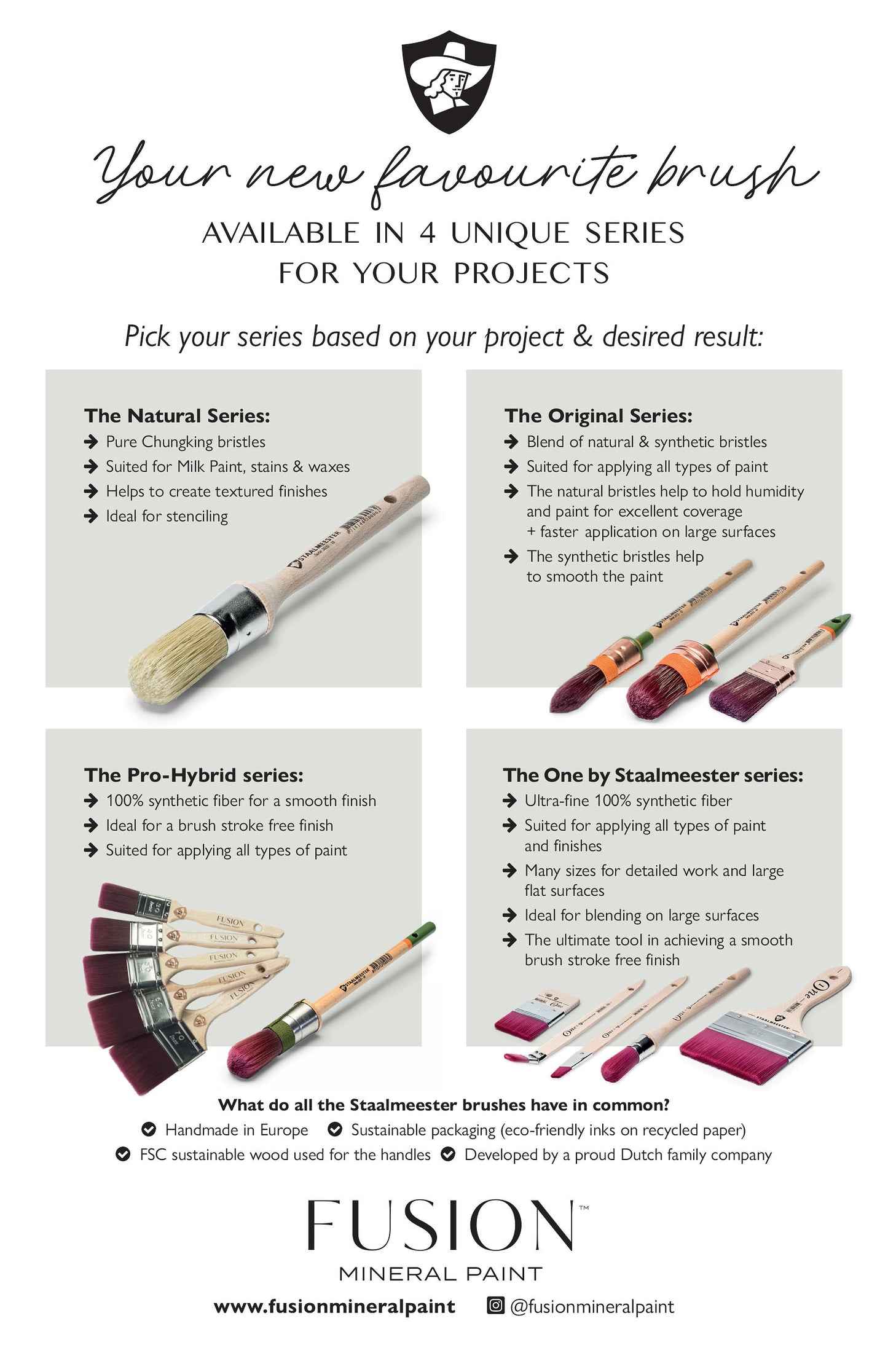 Staalmeester brush range