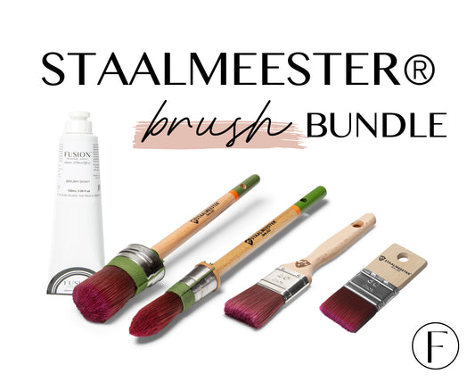 Staalmeester discount brush bundle with a range of shapes and sizes