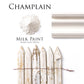 Champlain homestead House Milk Paint flat lay