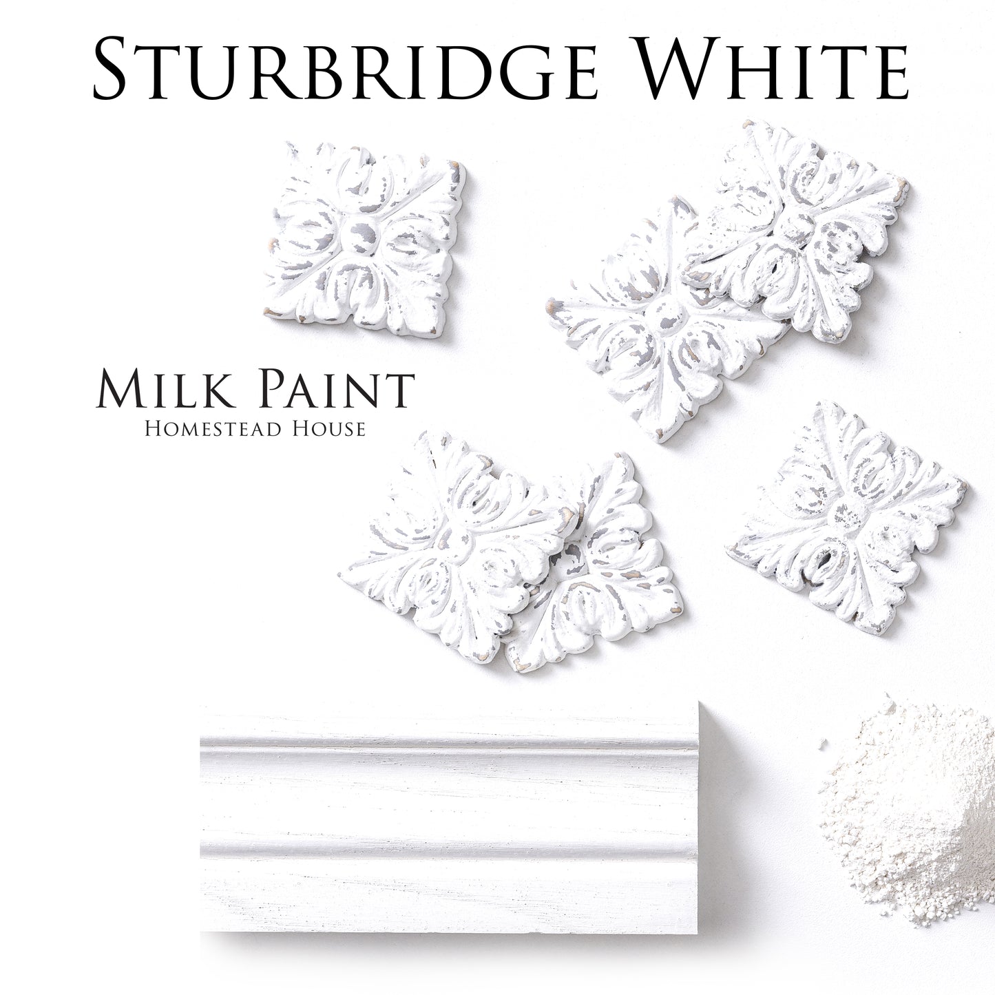 Sturbridge White homestead House milk paint colour swatches