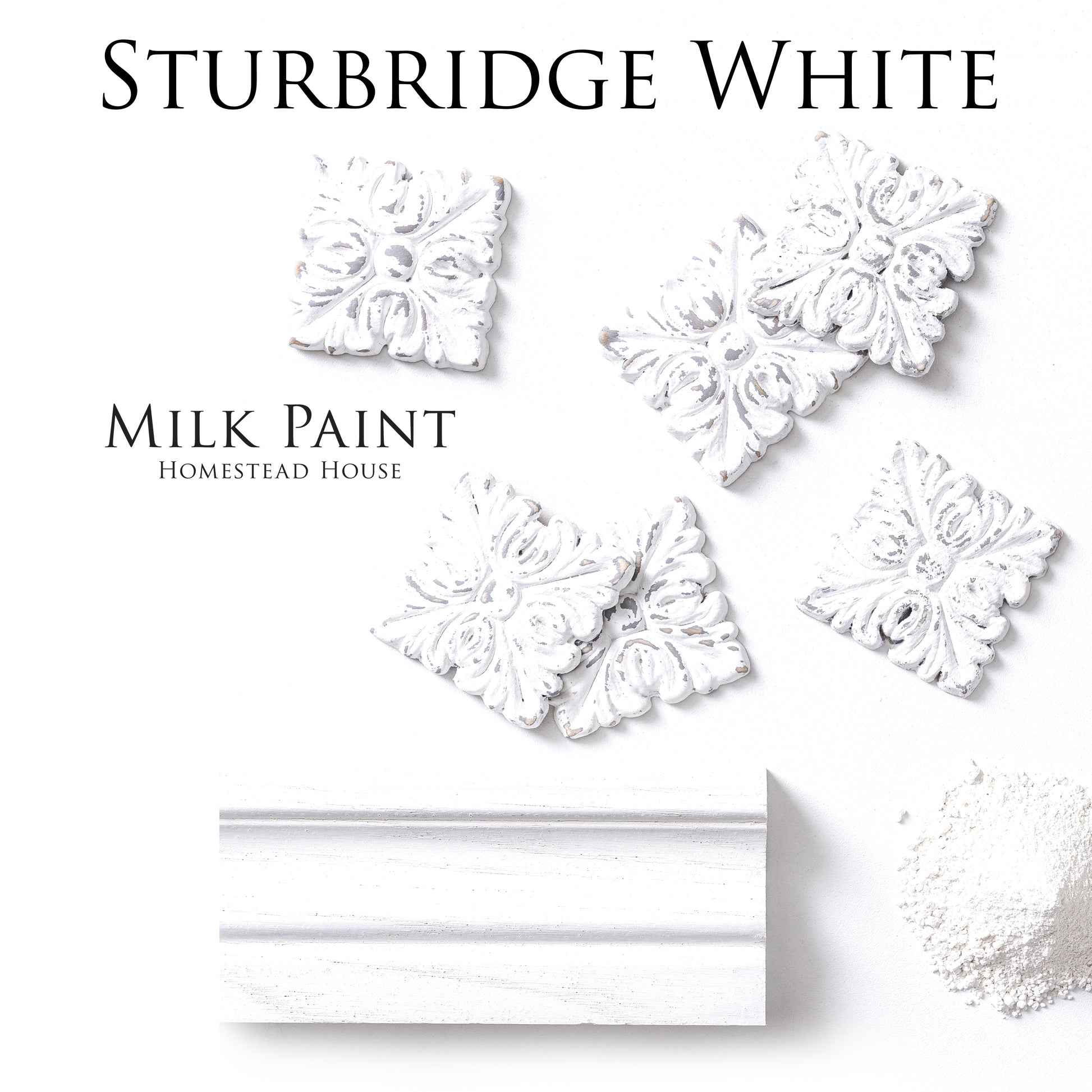 Sturbridge White homestead House milk paint colour swatches