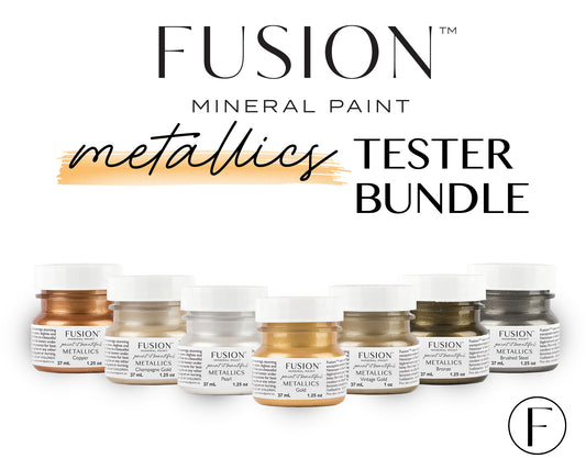 Fusion Mineral Paint Metallics Tester Bundle