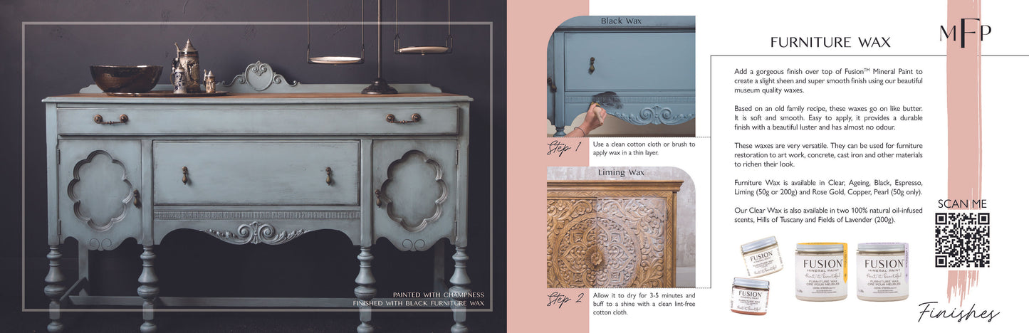 Fusion Mineral Paint Furniture Wax How To Instructions