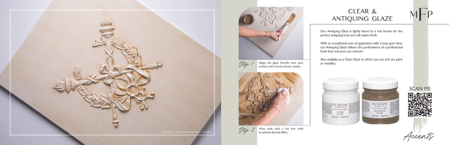 Fusion Mineral Paint Glaze How To Instructions